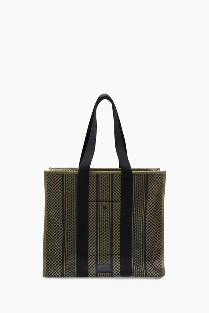 Lala Berlin Shopper Mason canvas olive/black