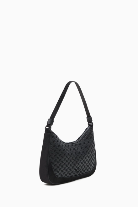 Medium Handbag Mellow grainy vegan leather black - alternative