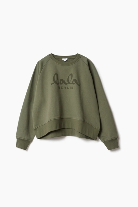 Sweatshirt Ijora cotton olive