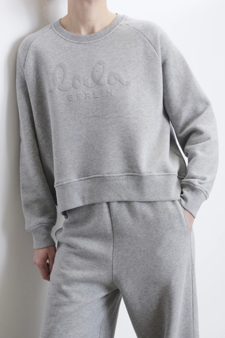 Sweatshirt Ijora cotton heather grey