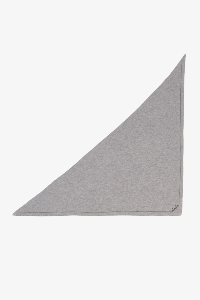 Lala Berlin Triangle Solid Logo M cashmere city middlegrey melange