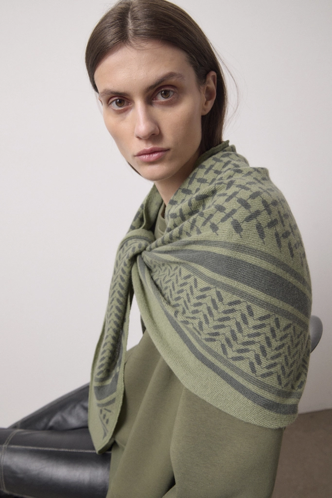 Lala Berlin Triangle Trinity cashmere moss/asphalt