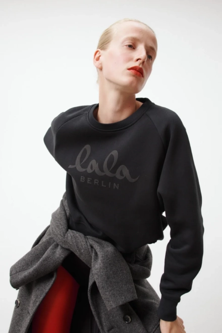 Sweatshirt Ijora cotton black