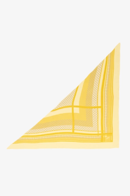 Triangle Double Heritage cashmere yellow