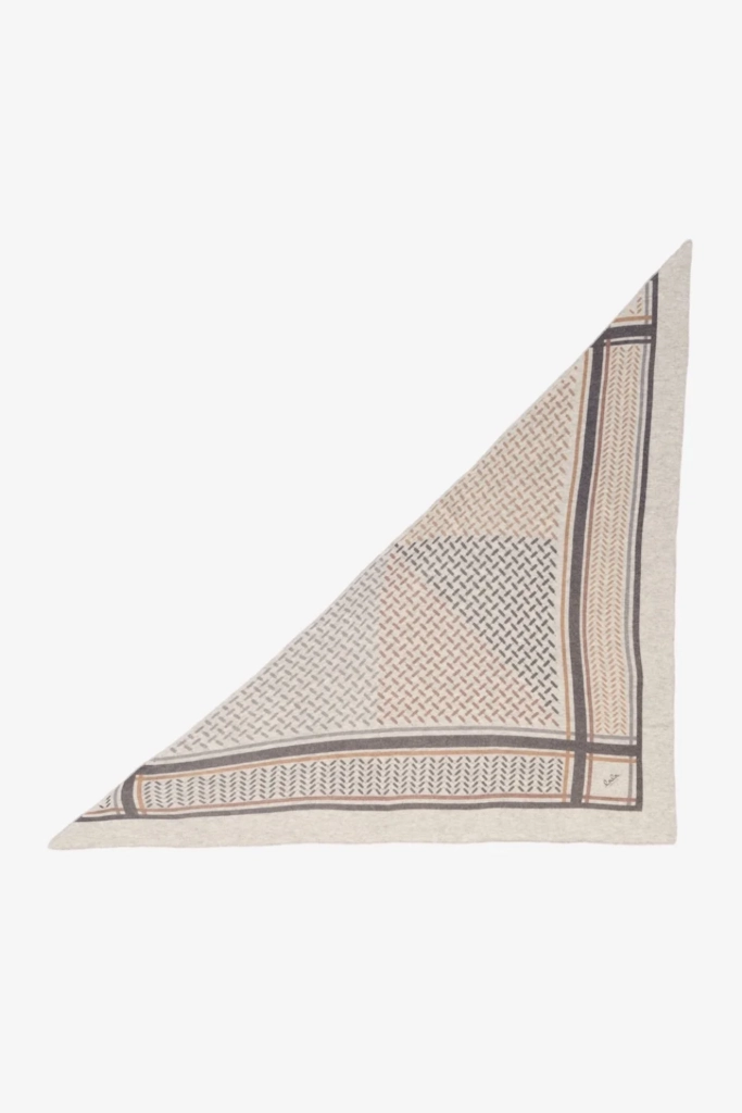 Lala Berlin Triangle Puzzle cashmere desert