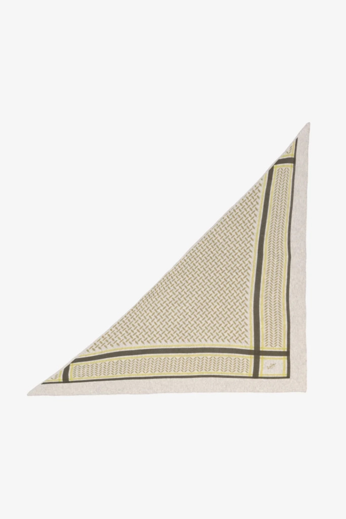 Lala Berlin Triangle Trinity cashmere cream/olive