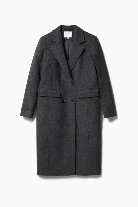 Coat Cosima wool mix dark grey - alternative