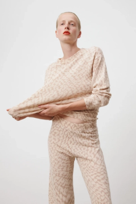 Jumper Kactus wool mix cream heritage