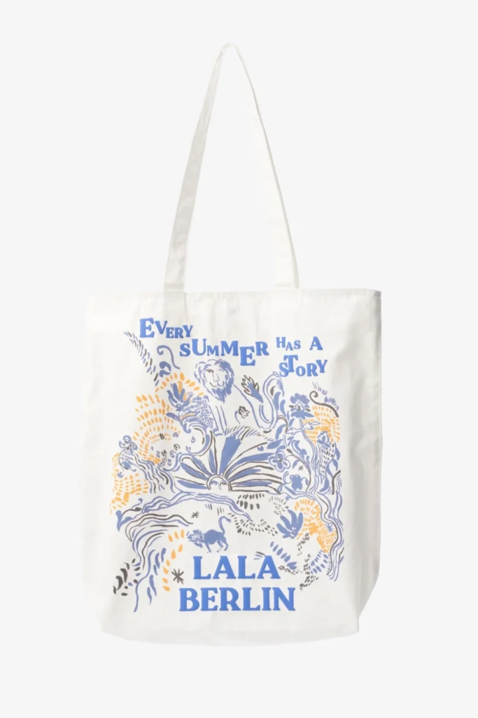 Lala Berlin Tote Mia cotton lala summer story cream