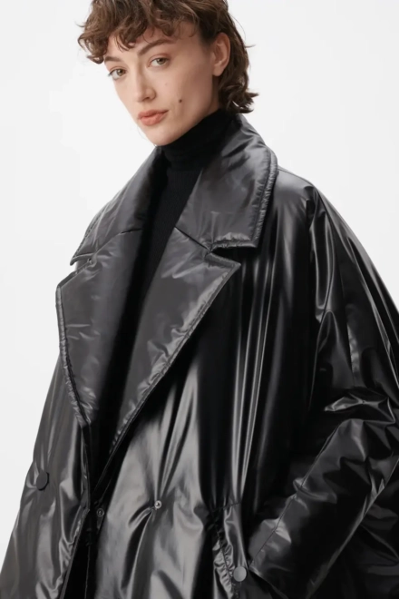Coat Ophir polyester black - alternative