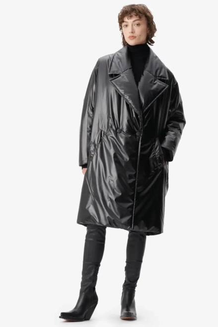 Coat Ophir polyester black
