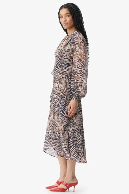 Dress Delio viscose zebra shibori - alternative