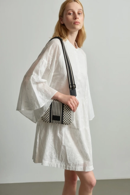 Dress Delmar cotton embroidery white - alternative
