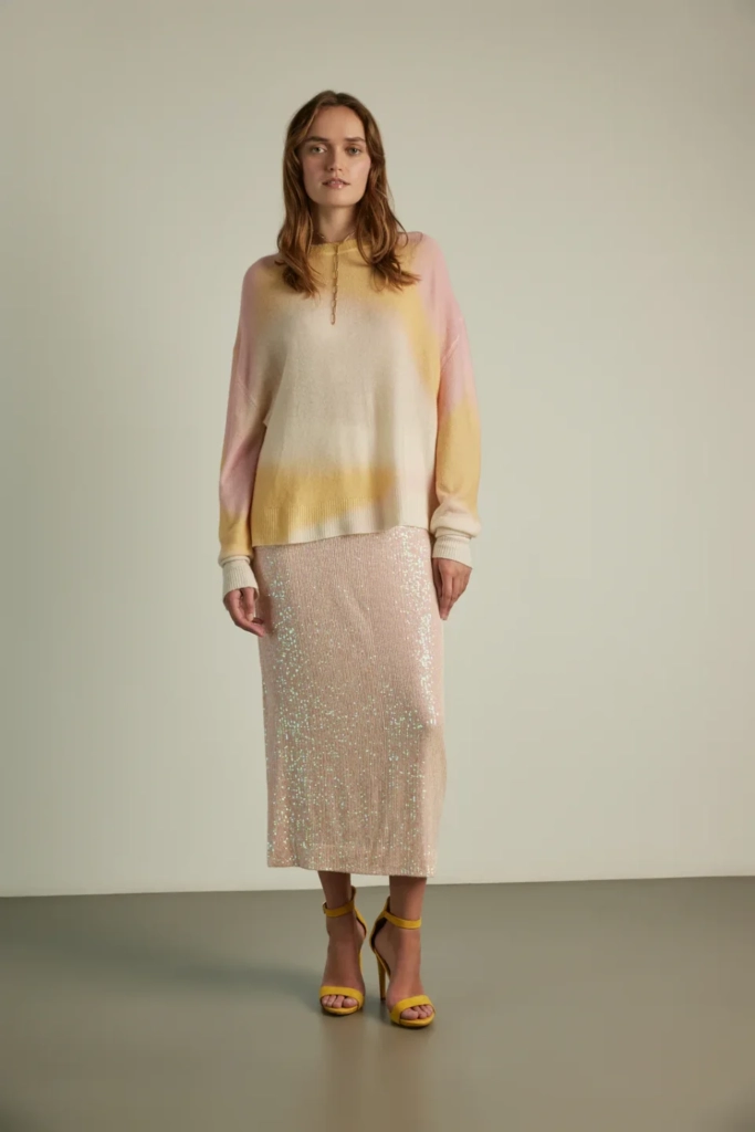 Lala Berlin Jumper Kalia wool mix pastel haze