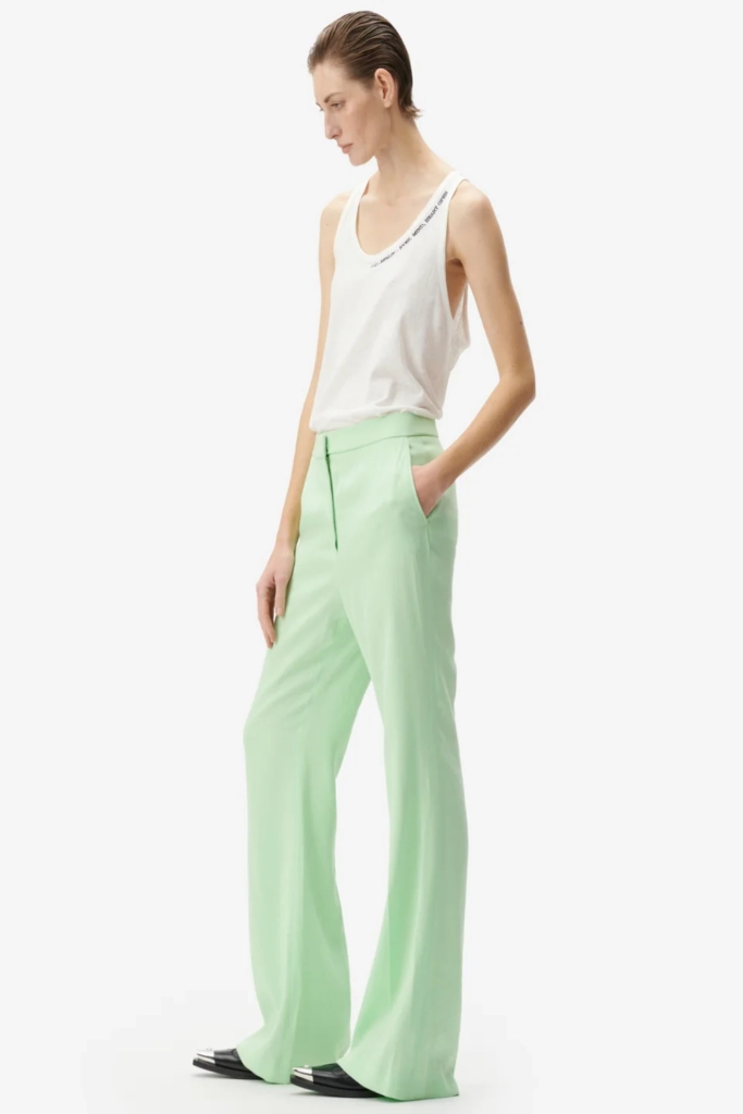 Lala Berlin Pants Polli viscose mix avocado