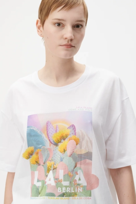 T-Shirt Celia cotton lala desert - alternative