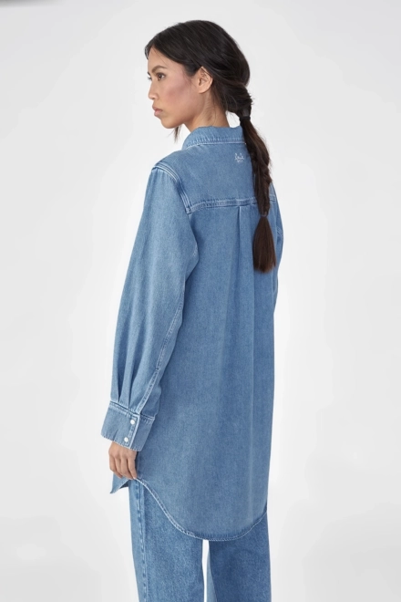 Dress Dakota denim washed blue - alternative