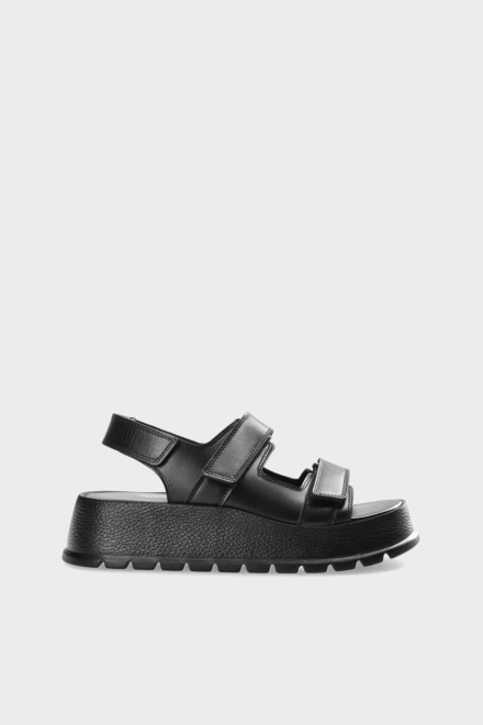 Plateau Sandal Parker leather black