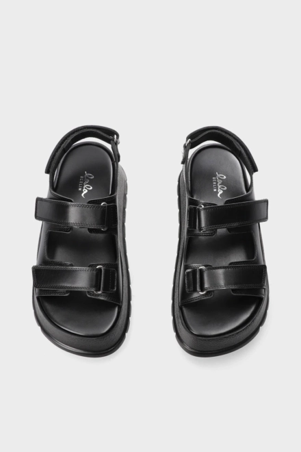 Plateau Sandal Parker leather black - alternative