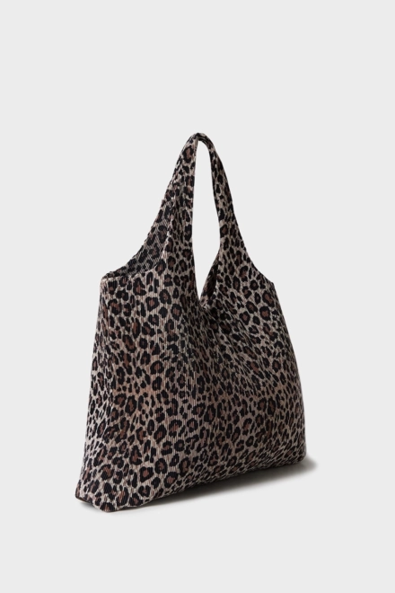 Shoulderbag Bonnie plissee leo - alternative